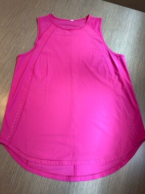 lululemon athletica Bright Pink Sleeveless Performance Tank